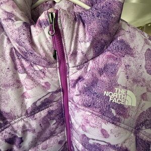 The North Face Purple Puffer Jacket